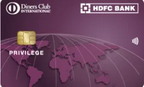 HDFC Bank Diners Club Privilege Credit Card