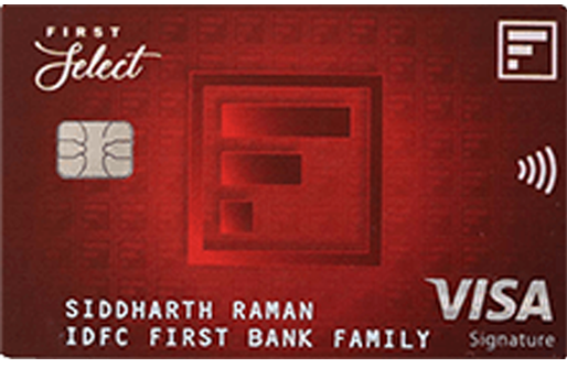 IDFC First Select Credit Card