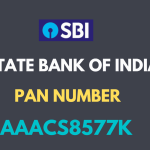 SBI PAN Number For Home Loan
