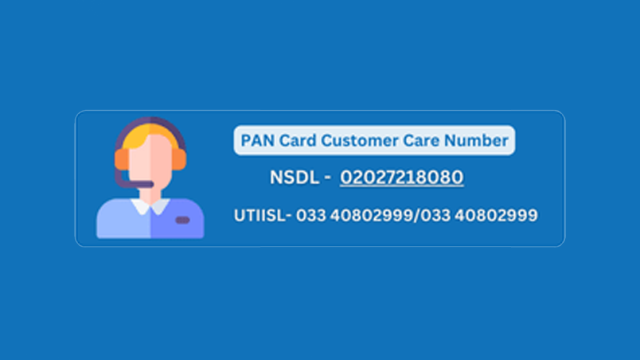 NSDL Pan Card Customer Care No