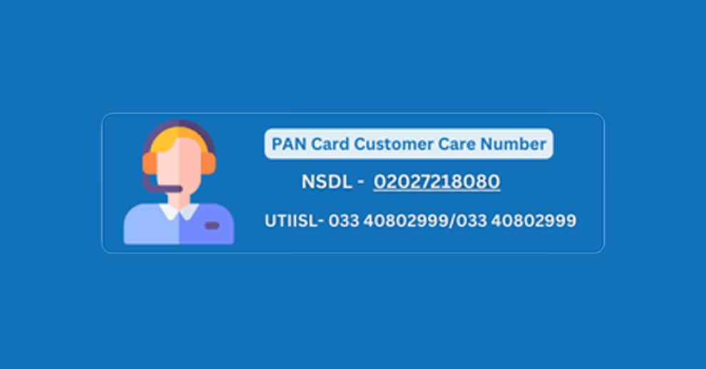 NSDL Pan Card Customer Care No