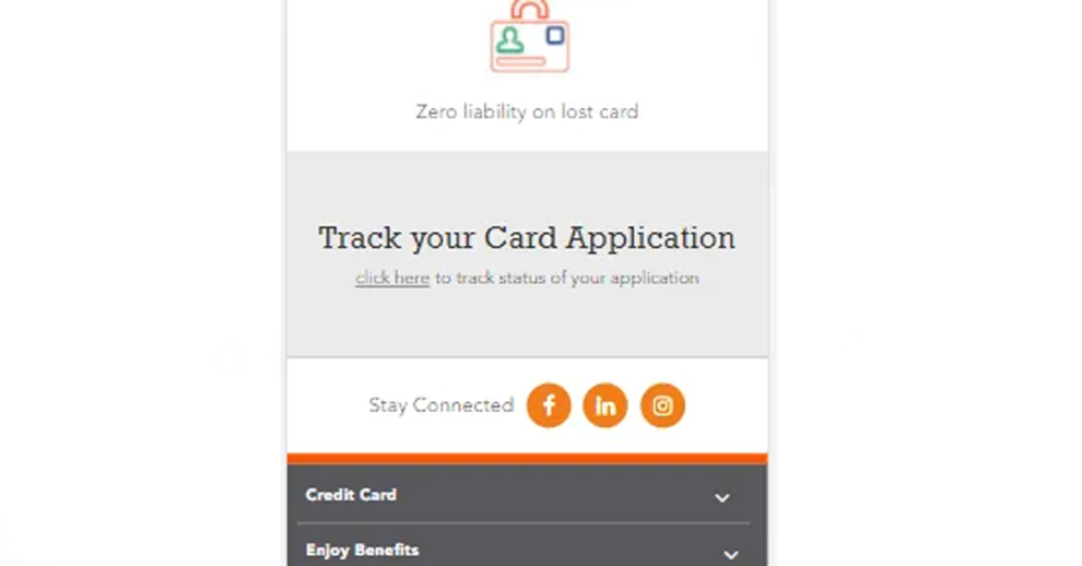 BOB Credit Card Application Status