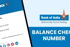 Bank of India Balance Enquiry Number