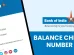 Bank of India Balance Enquiry Number