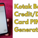 Kotak Bank Credit Card PIN Generation