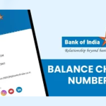 Bank of India Balance Enquiry Number