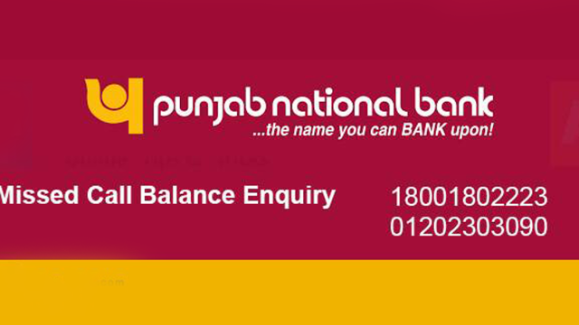 PNB Balance Check Number
