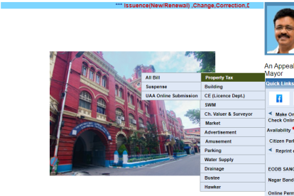 kmc property tax online payment