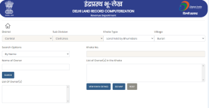 land records delhi online