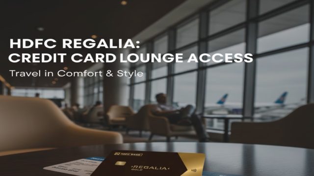HDFC Regalia Credit Card Lounge Access