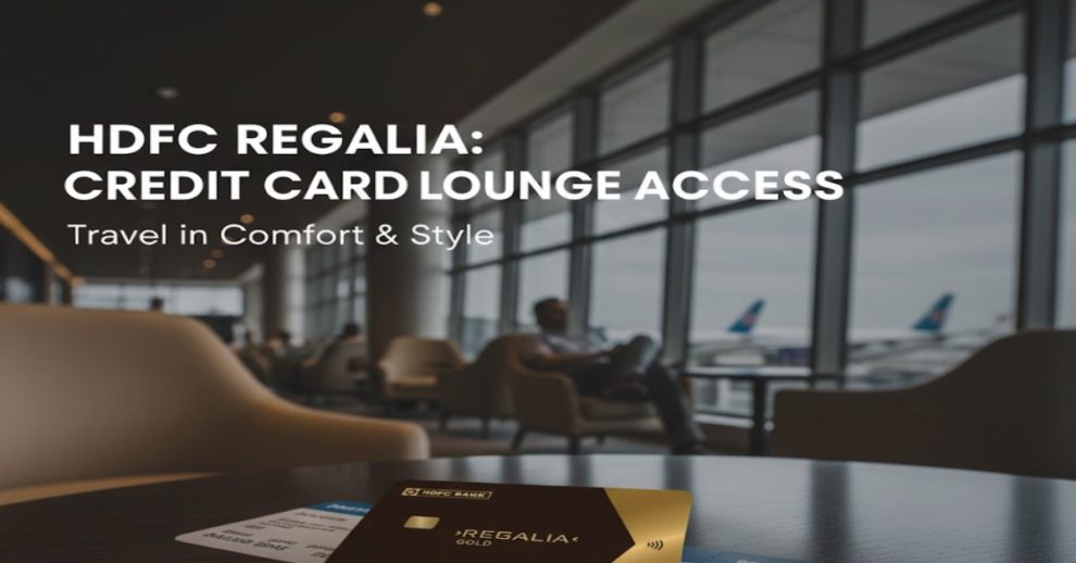 HDFC Regalia Credit Card Lounge Access