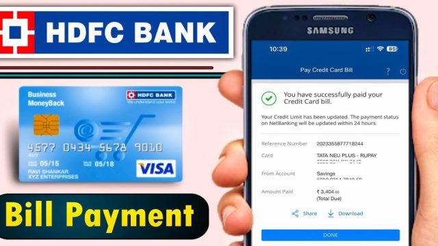 How To Pay HDFC Credit Card Bill Online