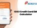 ICICI Credit Card EMI Calculator