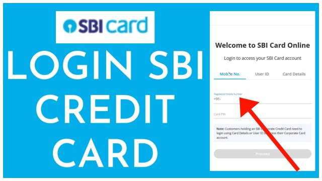 SBI Credit Card Net Banking