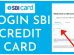 SBI Credit Card Net Banking